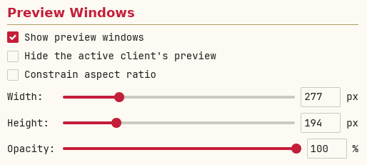 The old Nicotine UI